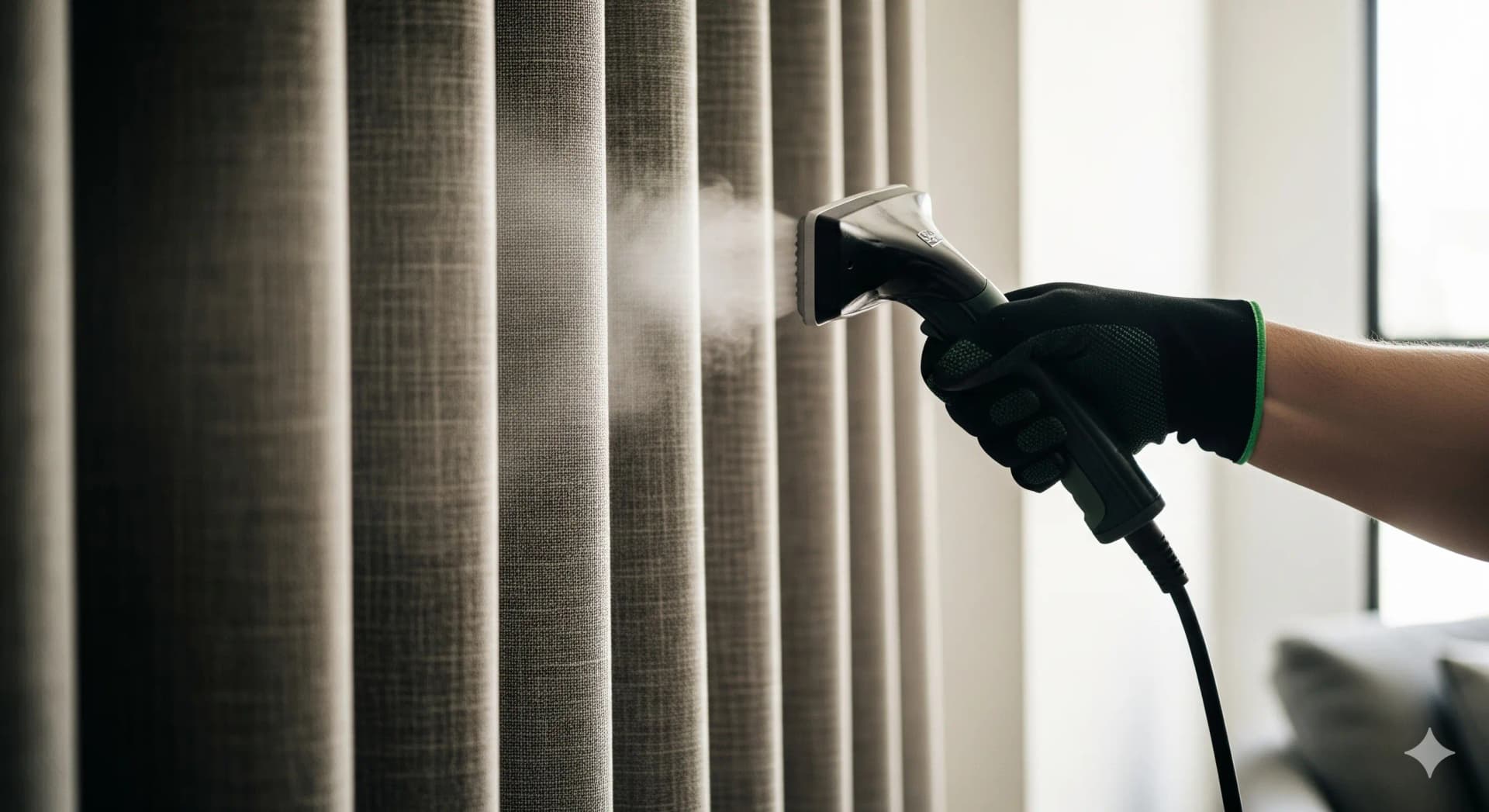Lavado e Instalación de Cortinas